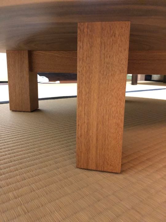 一枚板　ローテーブル