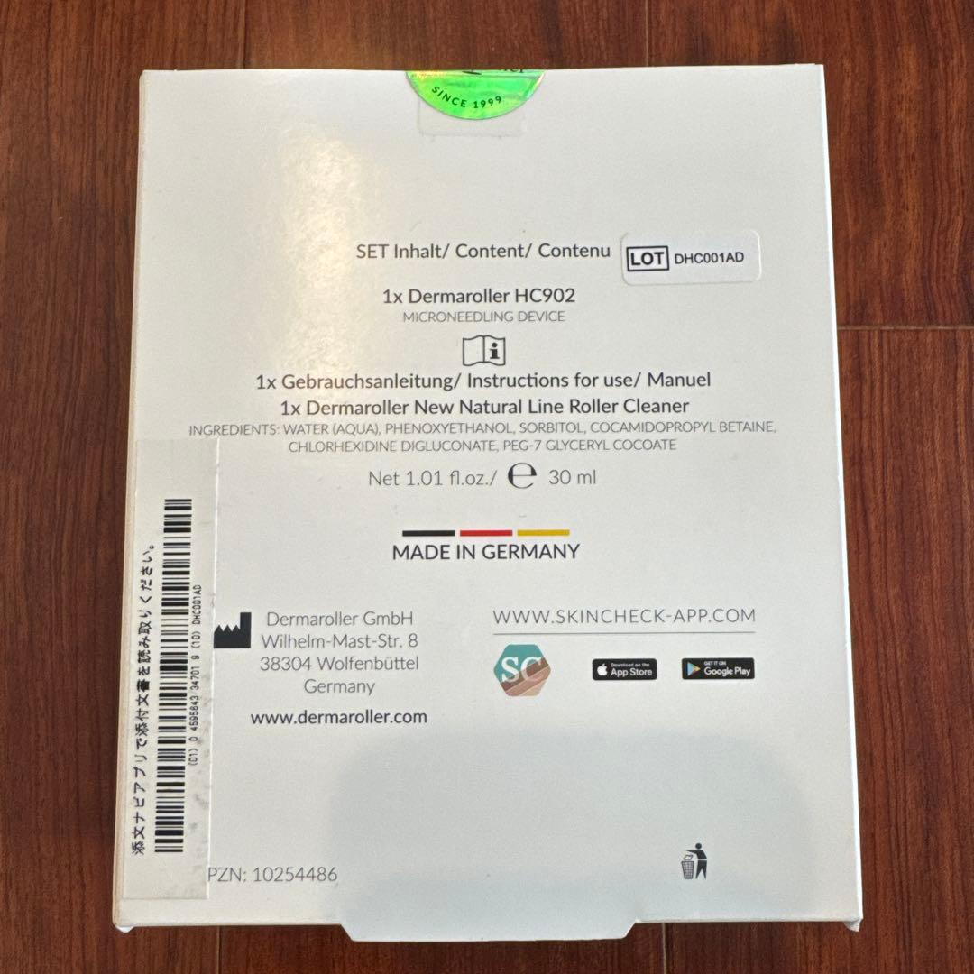 Dermaroller HC 902 & ローラークリーナーセット