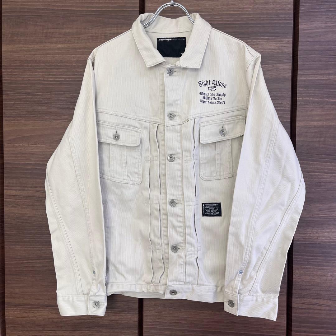 NEIGHBORHOOD ネイバーフッド トラッカージャケット 生成り Lサイズ