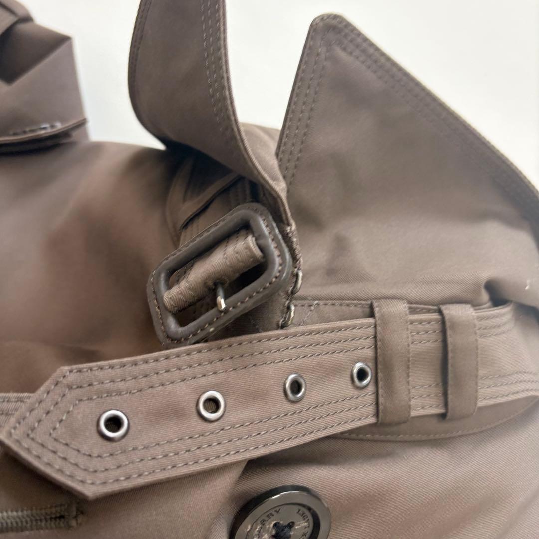 希少カラー　バーバリーブラックレーベル トレンチコート ライナー付き　サイズL