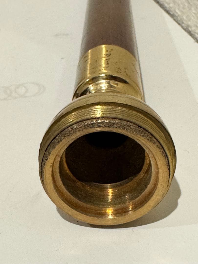 ビンテージの航海用真鍮製ボールノブ付きビクトリア朝風木製ウォーキングスティック