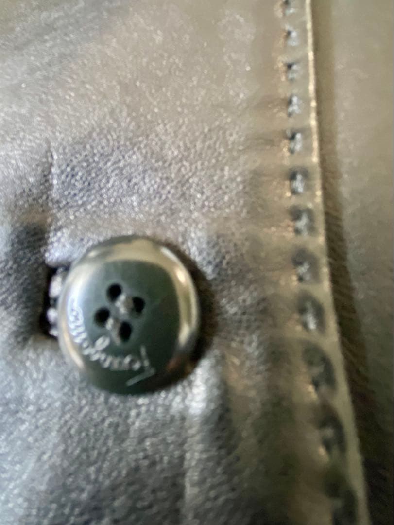 フェラガモレザーウールコンビジャケット ブラック美品！お値下げしました♪