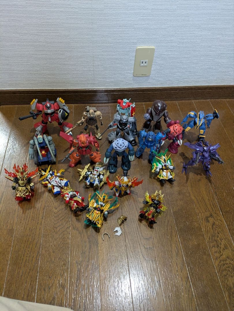 プラモデル ガンダム　ガンプラ 　HG　BB戦士 SD ジャンク　武器　完成品