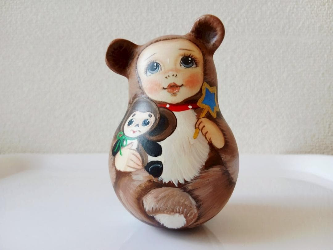 【CBT012】9cm級おきあがりこぼし(大) スベトラーナ チェブラーシカ童子