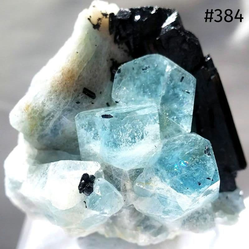 384 連晶 アクアマリン エロンゴ産