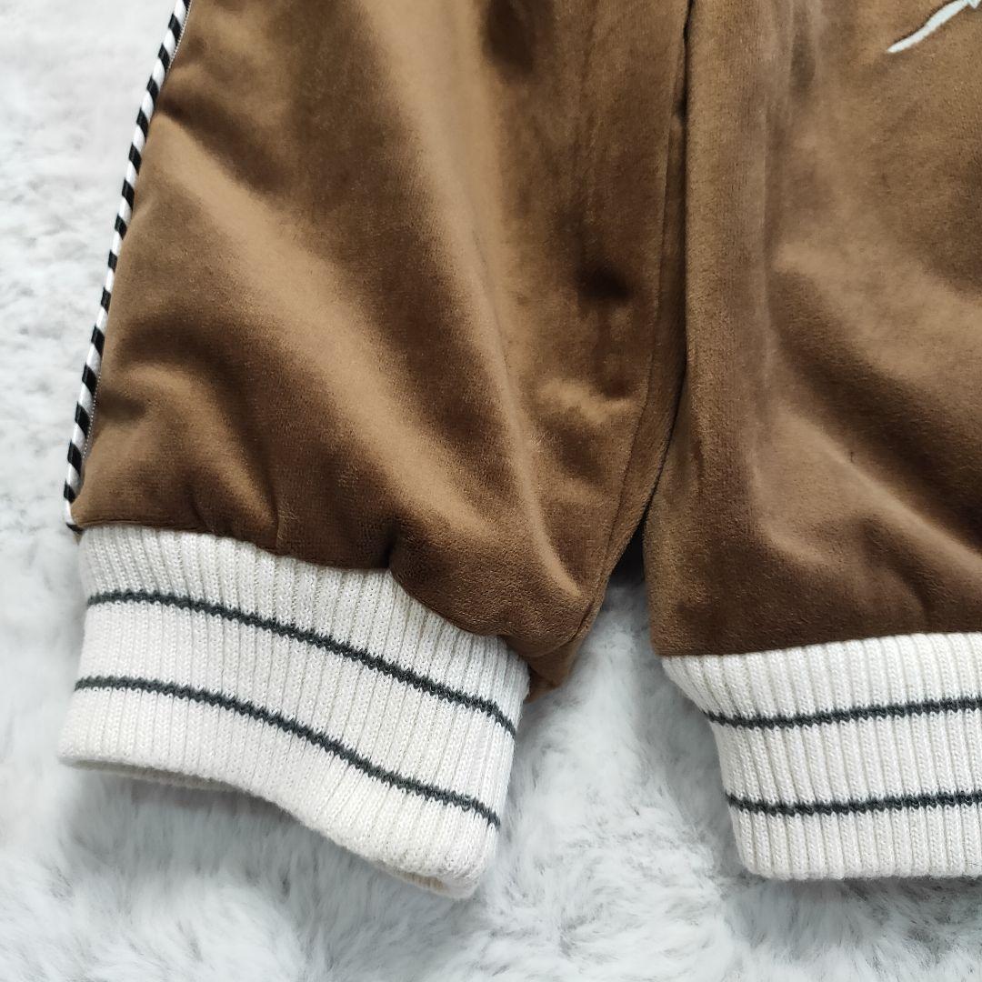 ヒューストン 別珍 スーベニアジャケット スカジャン 虎 ホワイトタイガー 刺繍