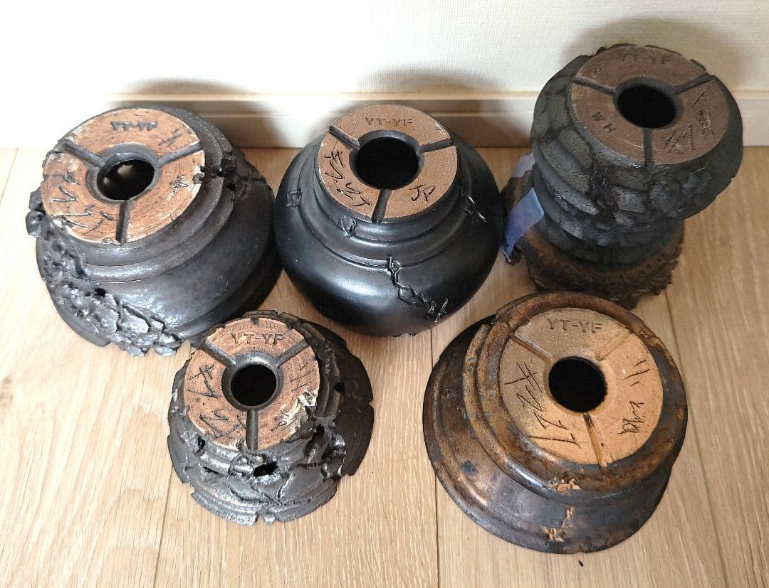 ytyf ceramics 貴重な鉢5点セット検)カタチ製作所 バリエム 作家鉢