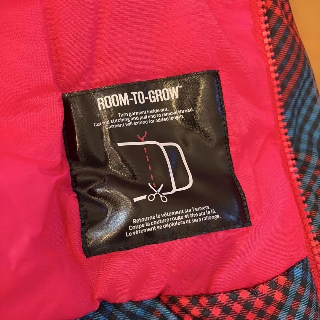 Burton 子供用スキーウェア チェック柄　上下セット