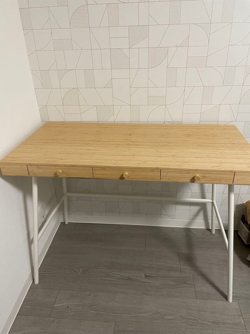 11/27迄［送料込/美品］IKEA LILLASEN リルオーセン 机 デスク