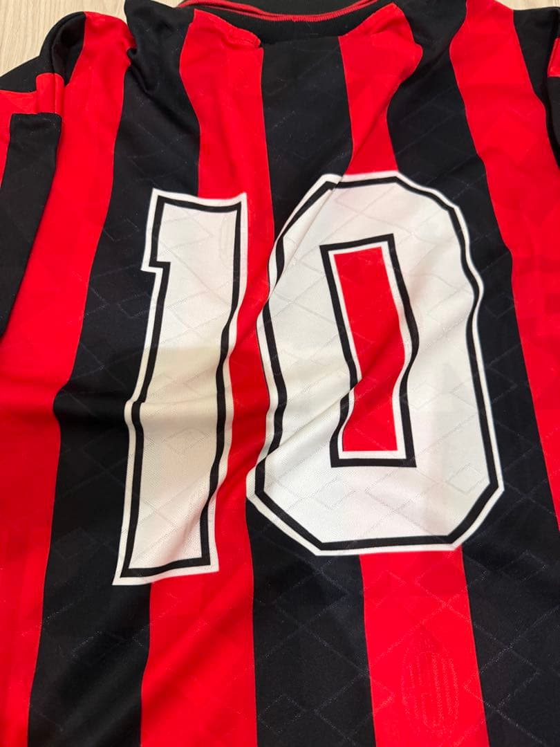 93-94 ACミラン　サビチェビッチ選手 支給品　ユニフォーム　検　実使用