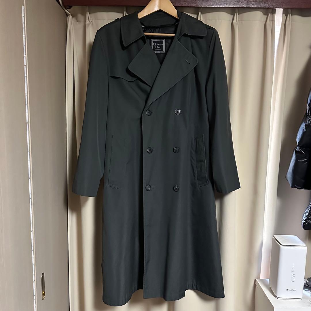 Dior ダブルブレスト トレンチコート