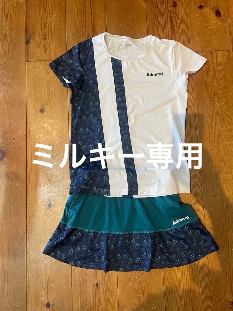 Admiral テニスウェア セットアップM