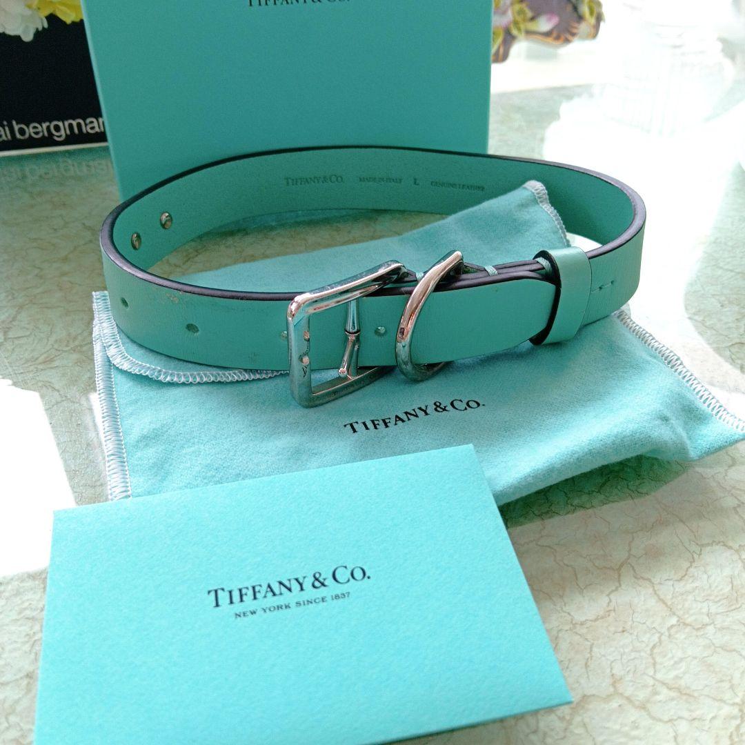 ティファニー　tiffany 犬　ペット　首輪　箱入り　格安　L 誕生日記念日