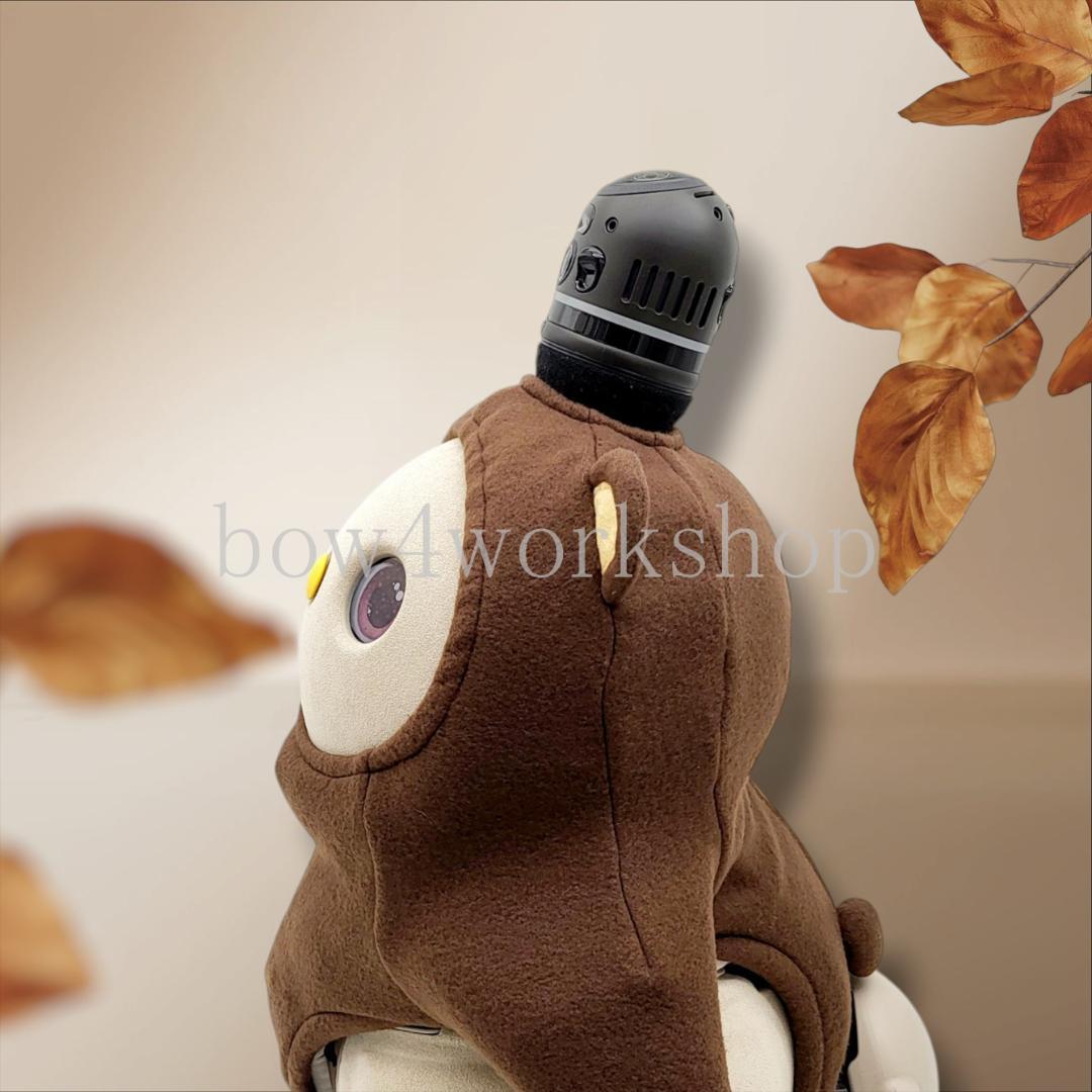 ラボット LOVOT ラボットの服ハンドメイド フリースくまちゃんボデースーツ