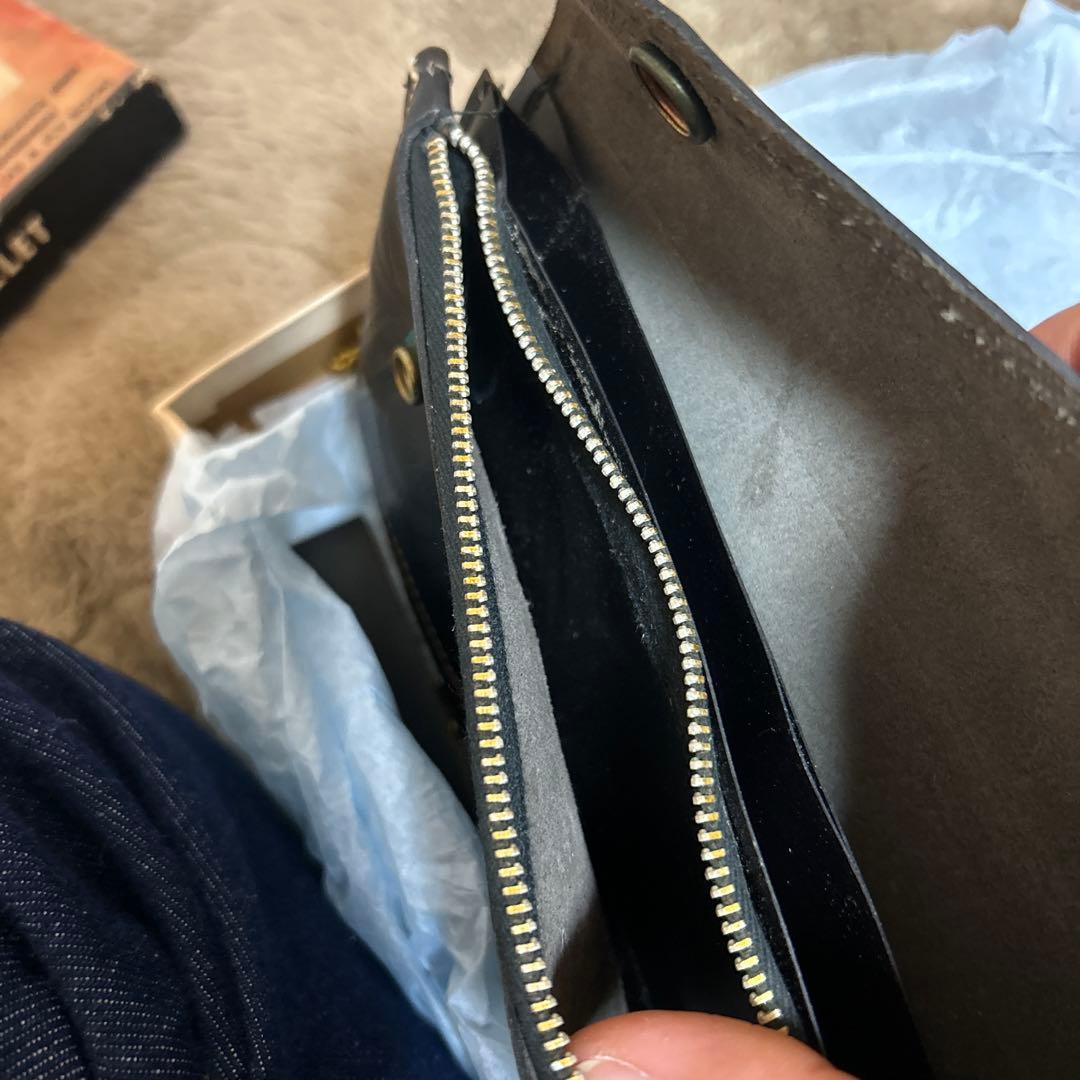 50s ビンテージ デッドストック トラッカー レザーウォレット