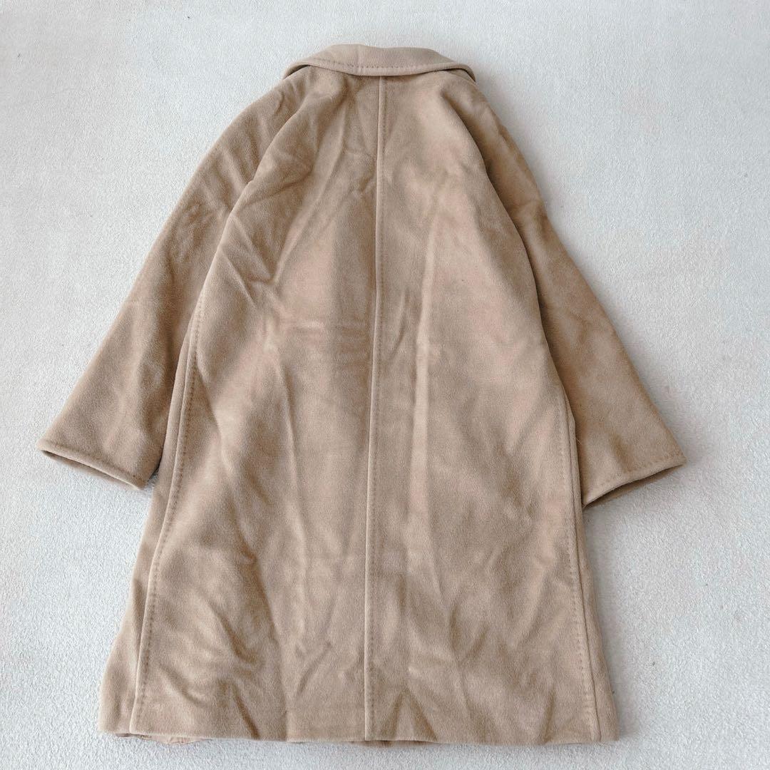 最高級✨白タグ マックスマーラ カシミヤ キャメル アイコンコート　ロング　M