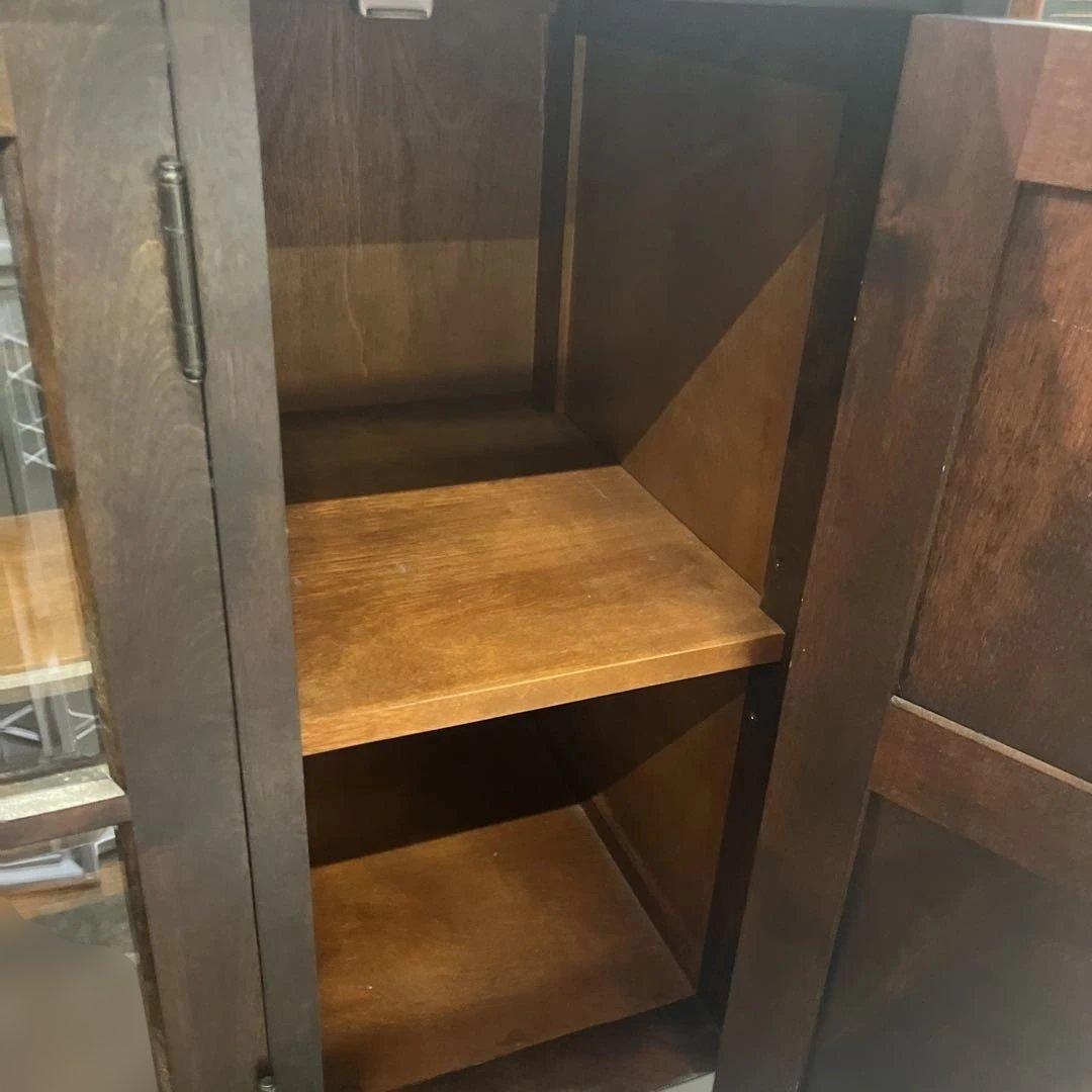 【北海道民芸家具】サイドボード◇リビングボード◆和モダン◆