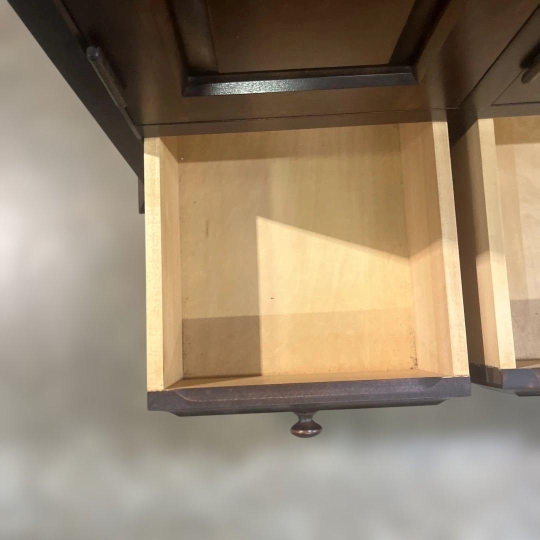 【北海道民芸家具】サイドボード◇リビングボード◆和モダン◆