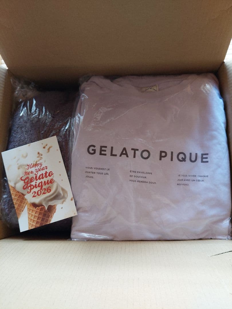新品未開封 【GELATO PIQUE】福袋 2026年HAPPY BOX【B】