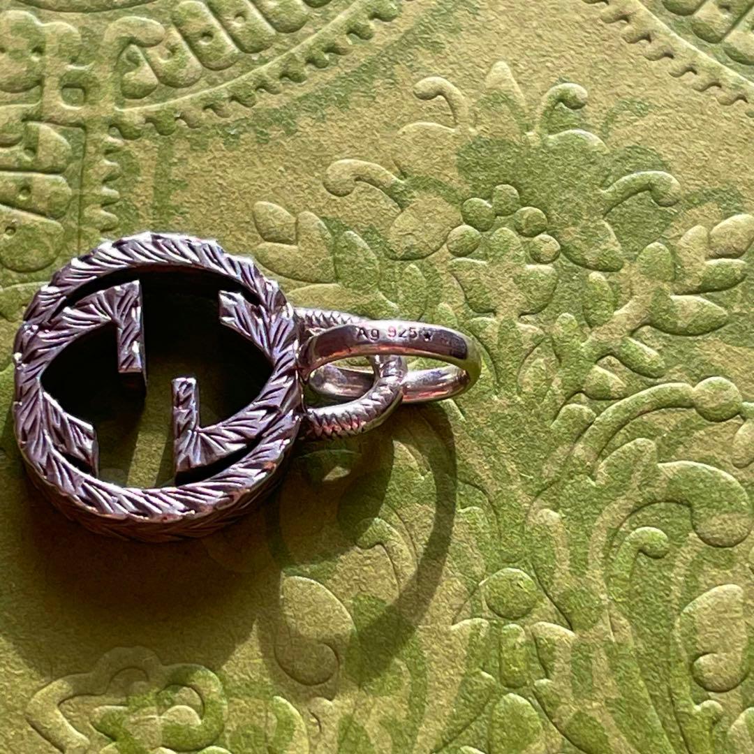 な*み様 正規 付属品有 GUCCI アラベスク インターロッキング ネックレス