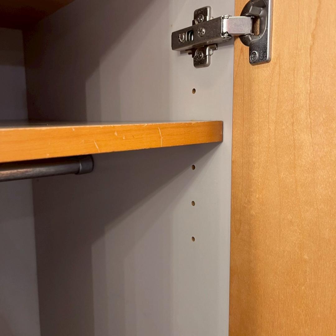 1【廃盤希少】無印良品 良品計画 木製ワードローブ クローゼット 洋風タンス