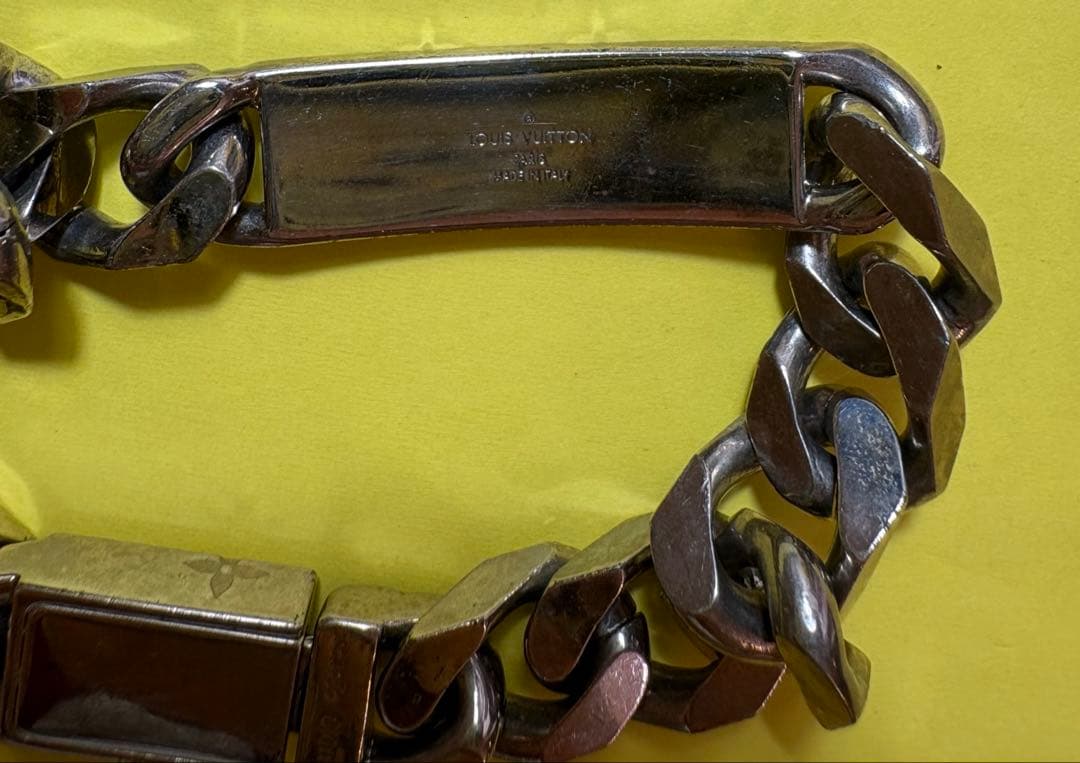 ルイヴィトン　チェーンブレスレット　モノグラム　旧　M62486