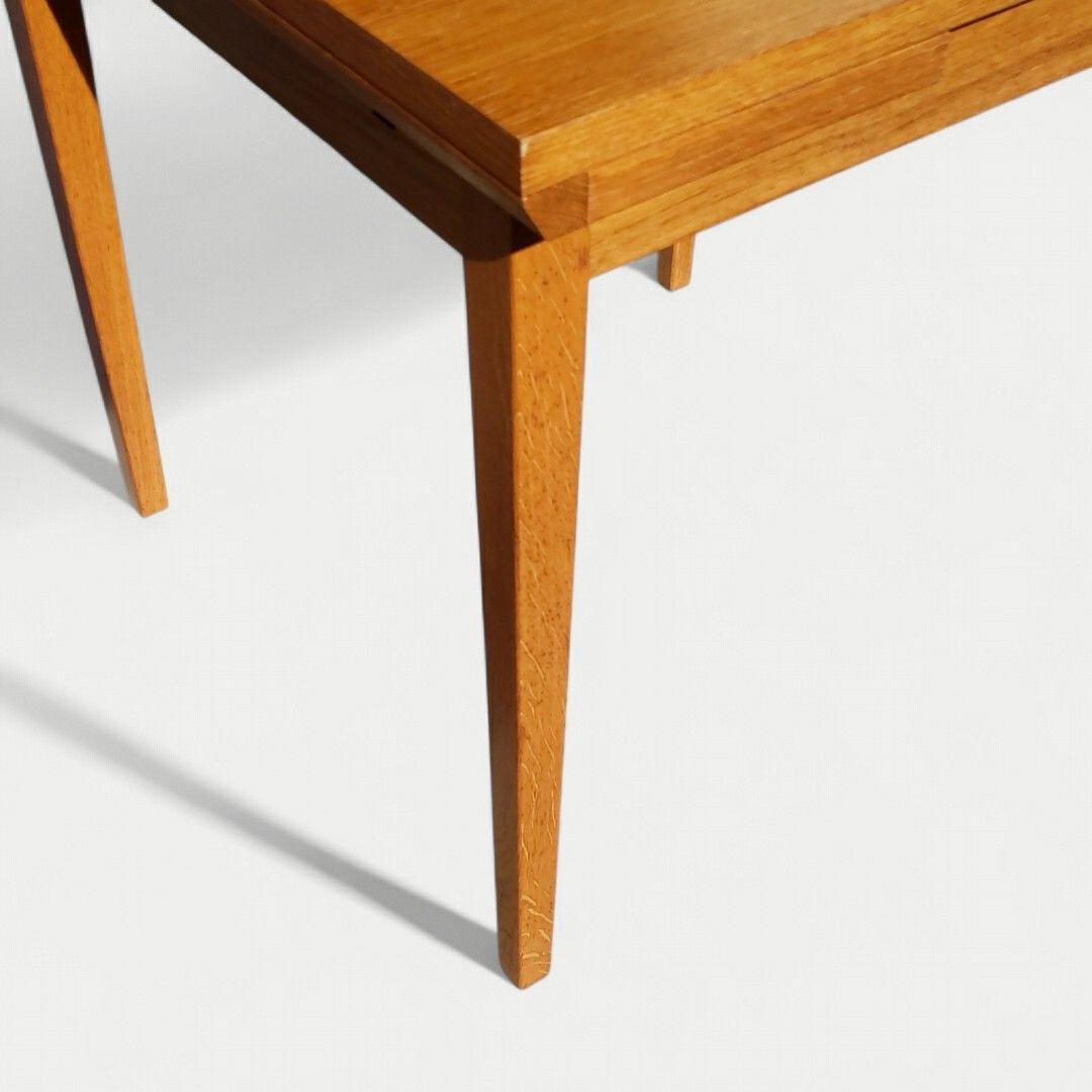 IDC大塚家具 ビエンナ 伸長式ダイニングテーブル オーク 75-126 北欧