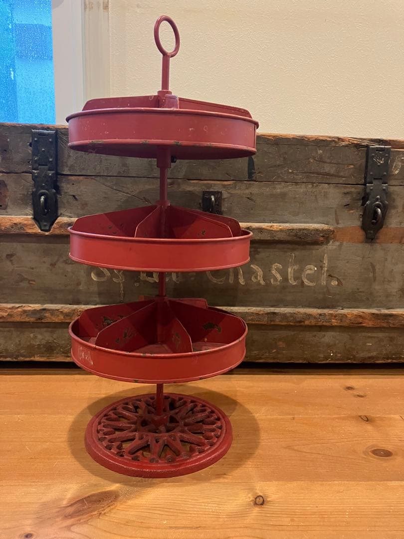 DULTON ダルトン　スモールラック　ラウンドラック　アンティーク　アイアン