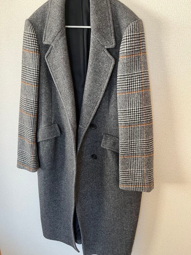 ジャケット・アウター ELENDEEK HELLINGBONE &CHECK CHESTER