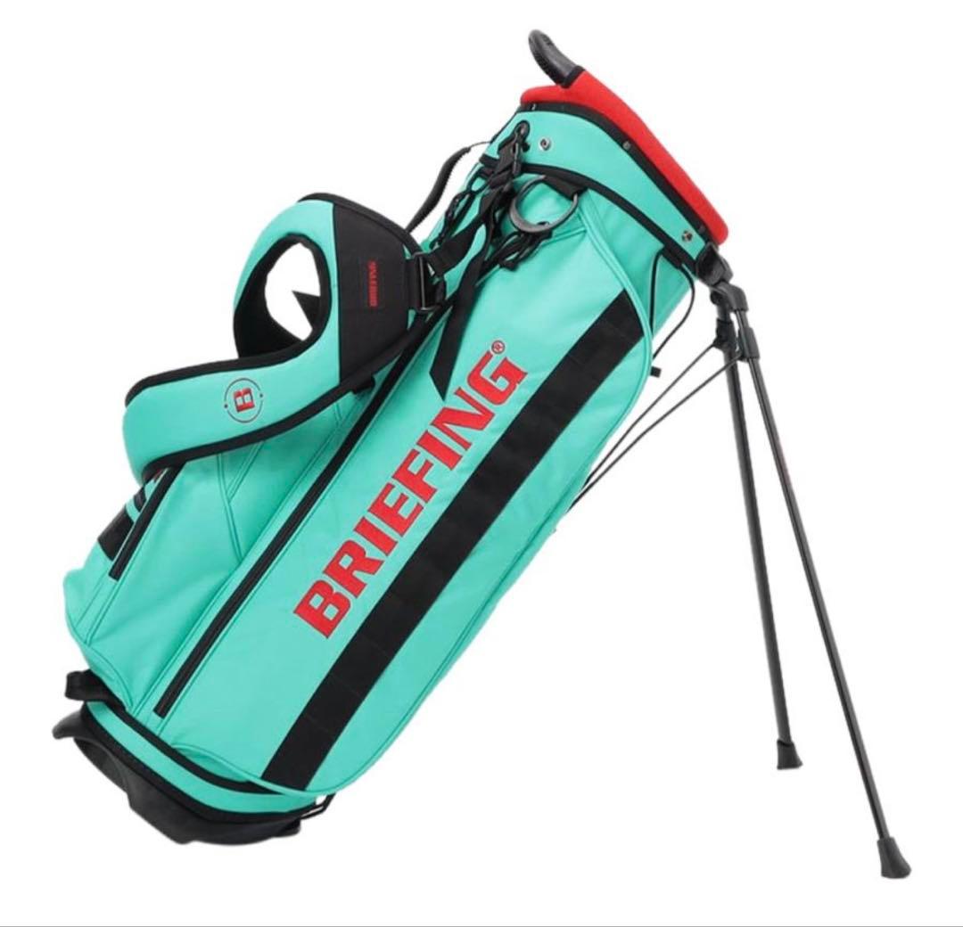 正規品 ブリーフィングゴルフ キャディバッグ CR-4 #03 ミントブルー
