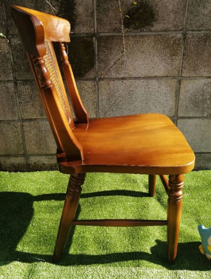 ヴィンテージ　飛騨産業 ダイニングチェア　　　木製　ウィザード 穂高 チェア a