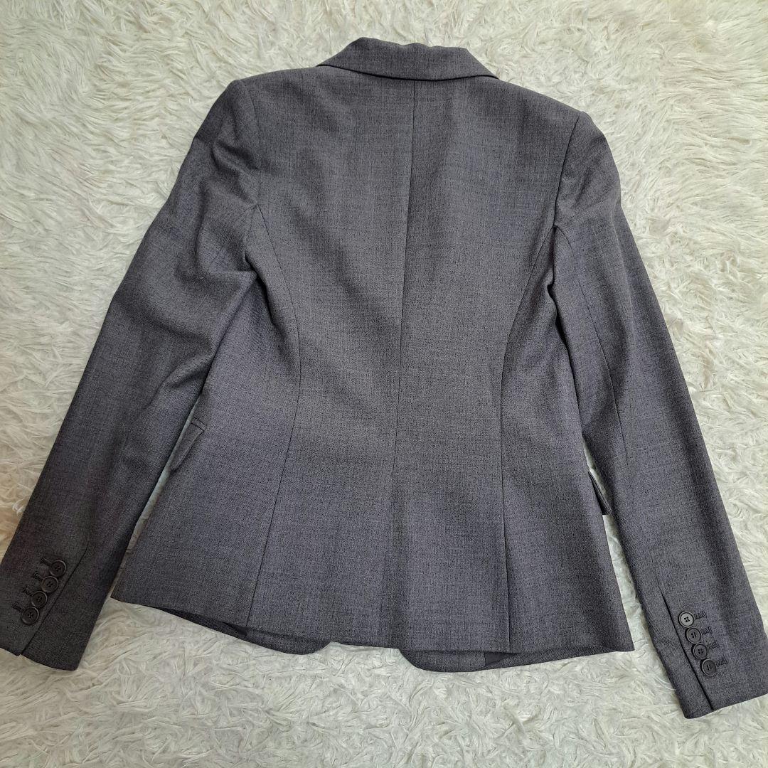 【Theory】ライトサキソニー ジャケット パンツ セットアップスーツ　グレー