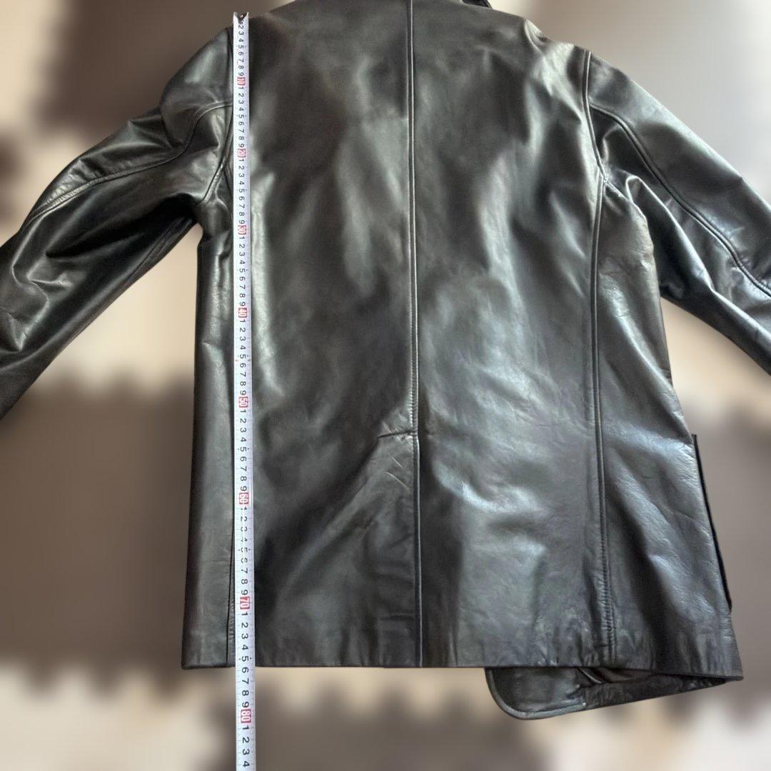 GAP ブラックレザージャケット M牛革100%