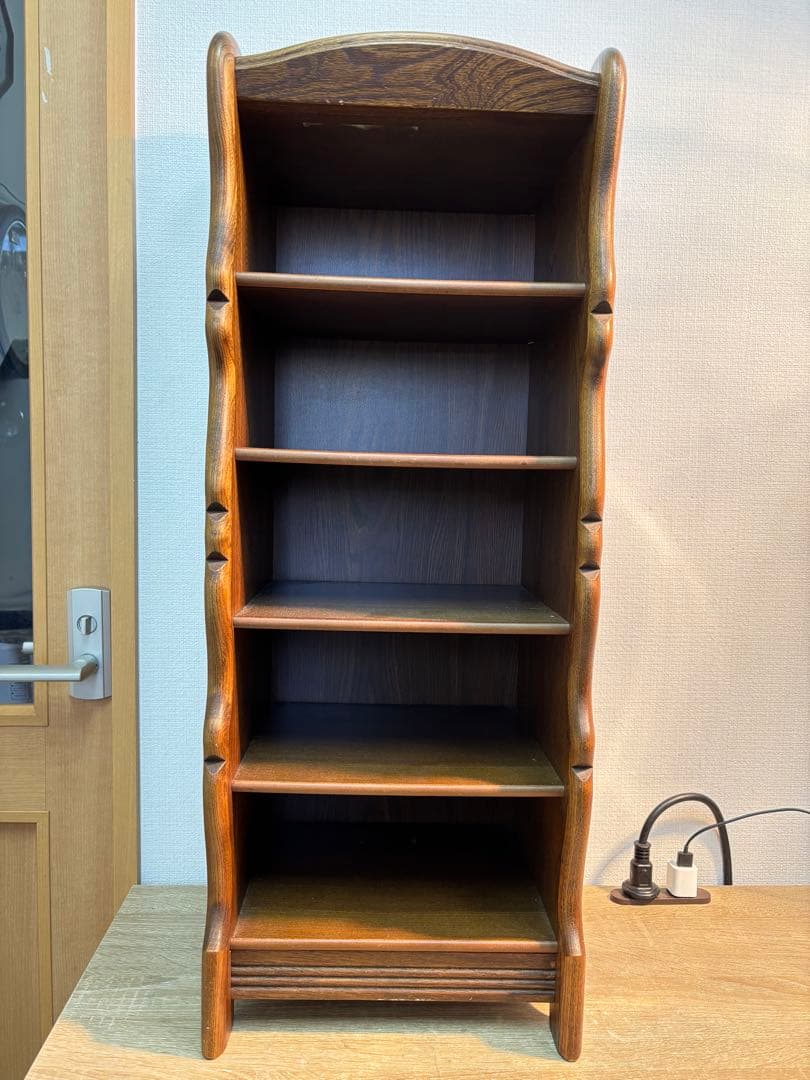 karimoku カリモク 木製ラック 5段 ウォールナット