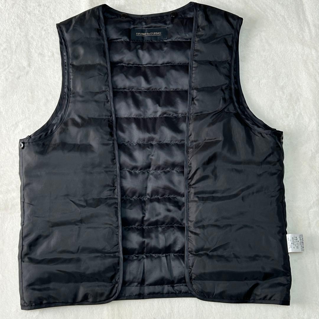 美品 ダーバン ダウンライナー ステンカラーコートM 比翼 3シーズン ビジネス