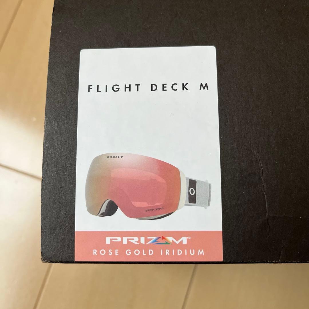 スキー・スノーボードアクセサリー OAKLEY FLIGHT DECK M ROSE GOLD IRIDIUM