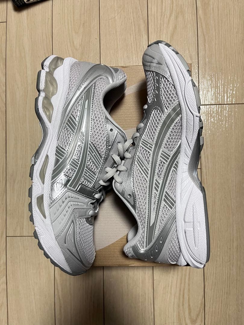 靴 asics GEL-KAYANO 14 CLOUD GREY/CLAY GREY