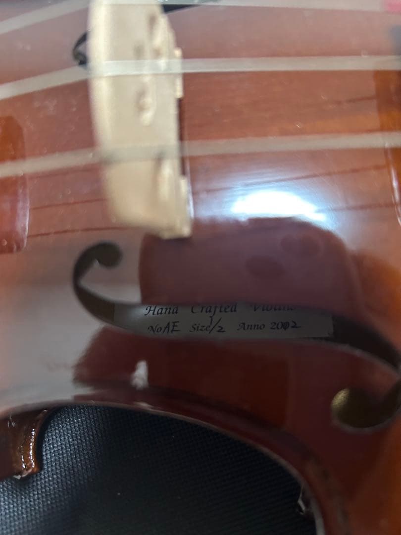 バイオリン一式　フルセット　ブラウン ハードケースなど付き