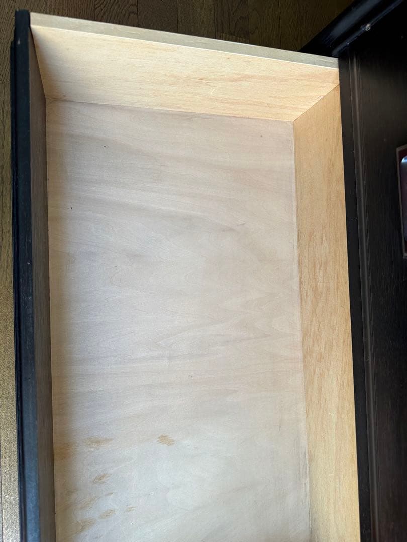 売約済みですキャビネット　木製　ブラック　アンティーク