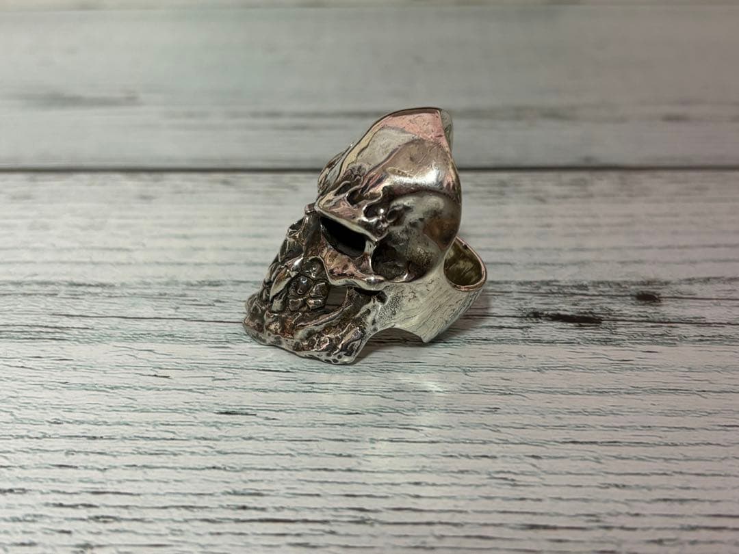 クレイジーピッグ S.O.B. サイコソブスカル リング　シルバー925