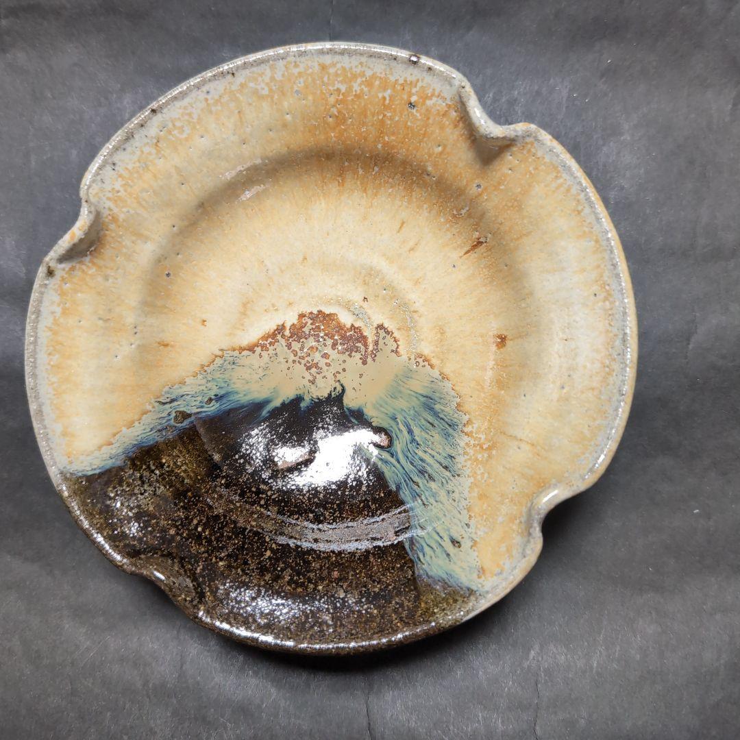 西岡小十　氏作　朝鮮唐津皿　5客 唐津焼皿　新品未使用　箱なし