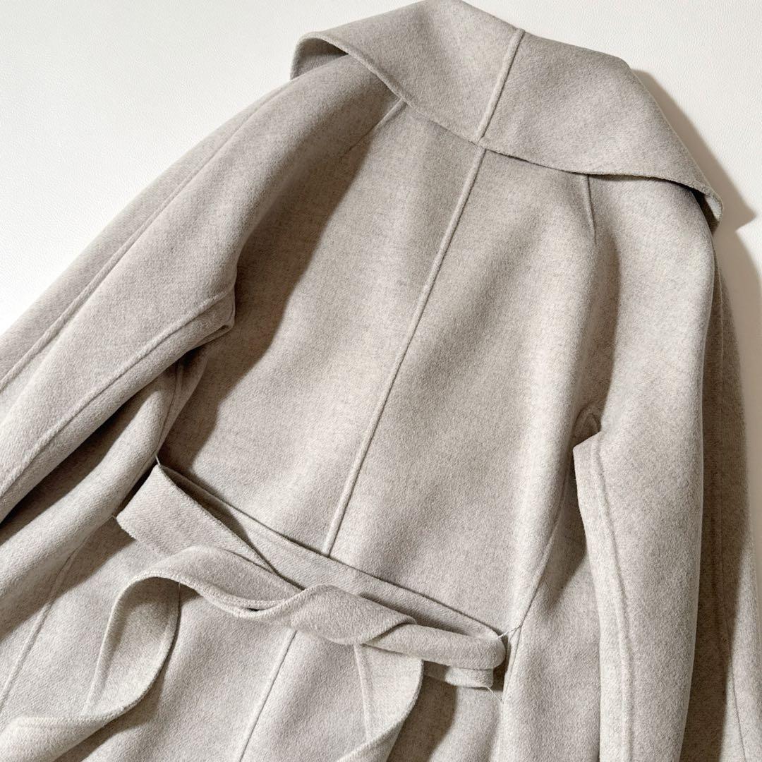 近年 エスマックスマーラ クチートアマーノ リバーコート ベルテットコート