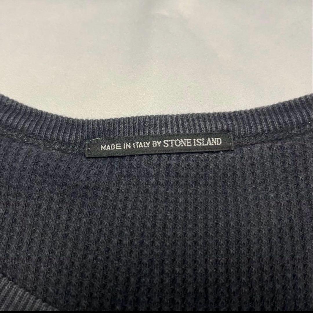 【STONE 】ストーンアイランド　サーマルシャツ　ワッフル
