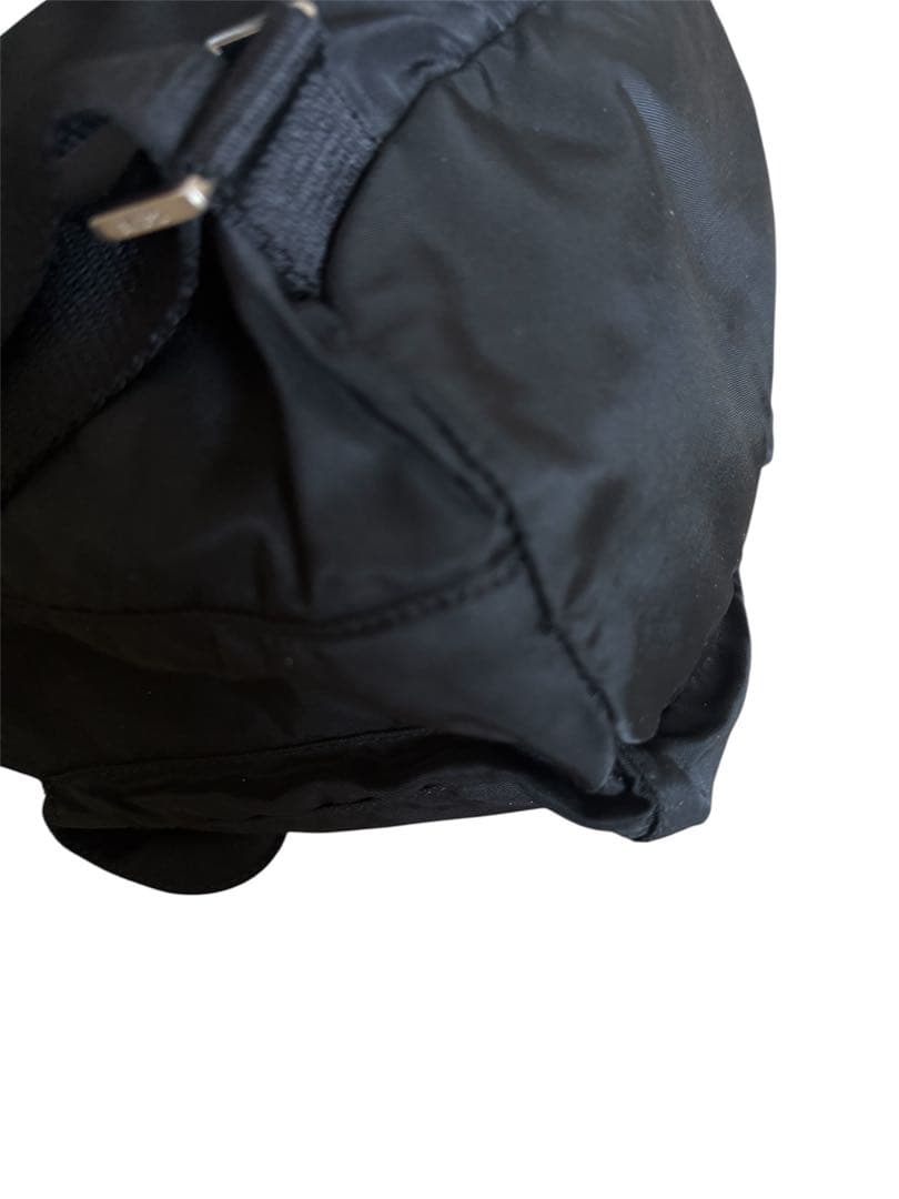 極美品PRADA プラダ ミニリュック テスートナイロン 黒　B6677F