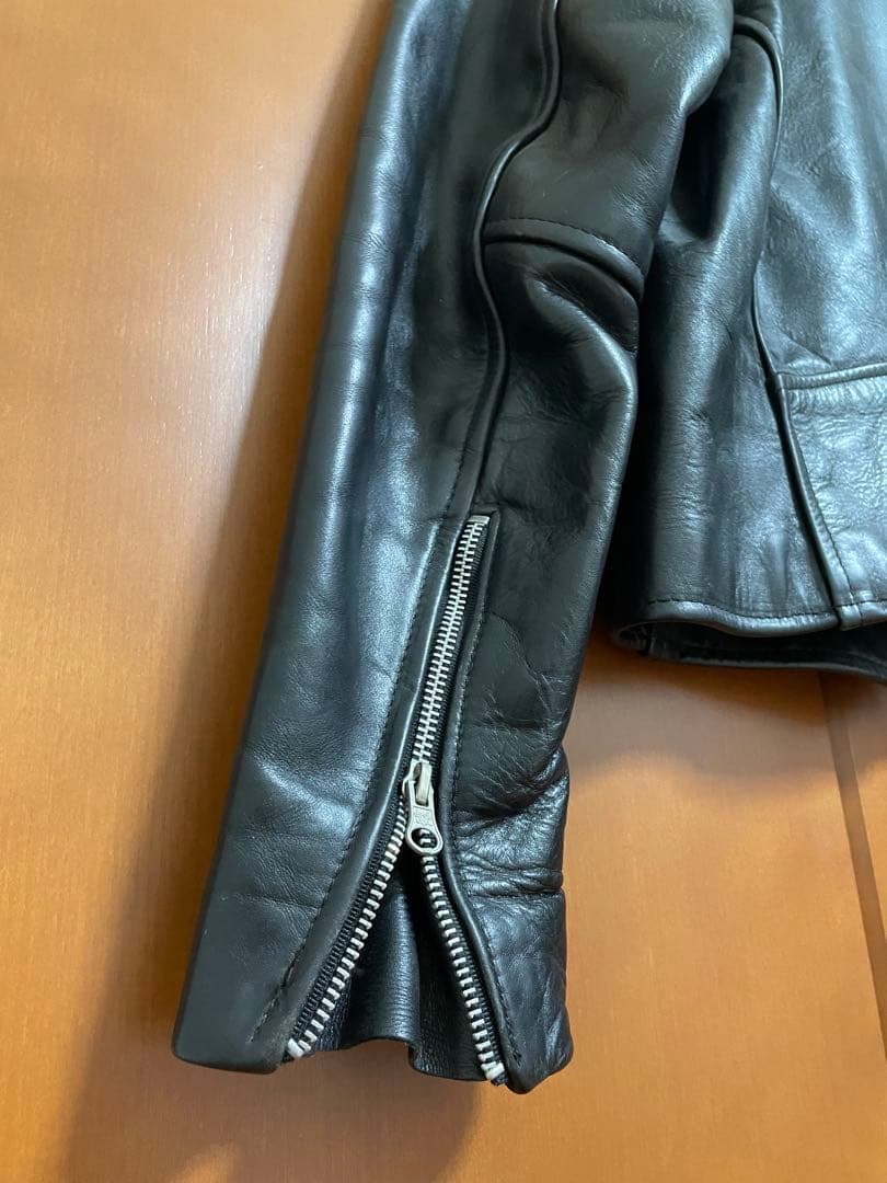 m*i様 vanson レザージャケット　シングルライダース　革ジャン　サイズ3