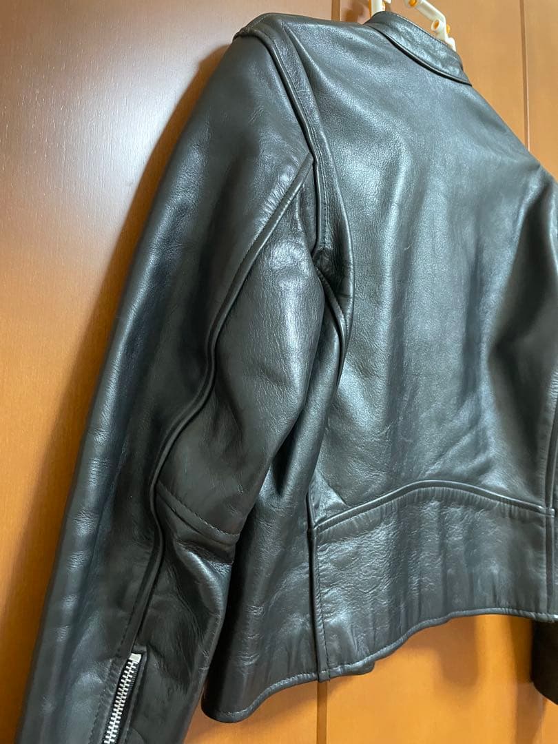 m*i様 vanson レザージャケット　シングルライダース　革ジャン　サイズ3