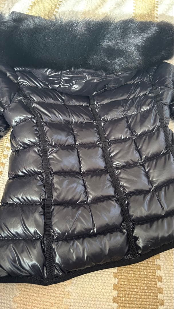 値下げ！MONCLER ブラックダウン　12anni 152cm