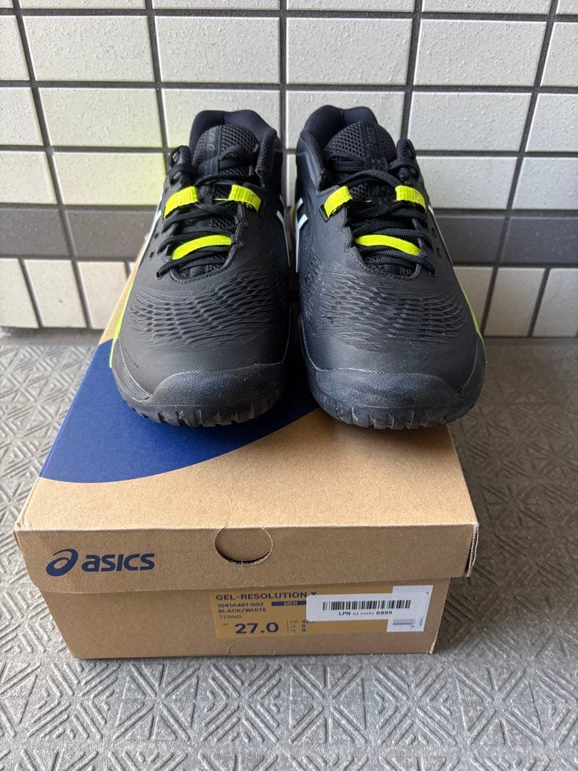 極美品 27cm AC ASICS アシックス GEL-RESOLUTION X