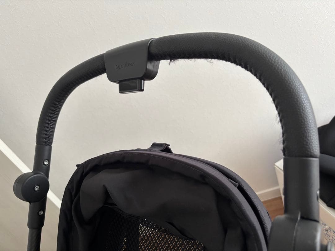 みーちゃん★専用Cybex Melio Carbonブラック ベビーカー2022