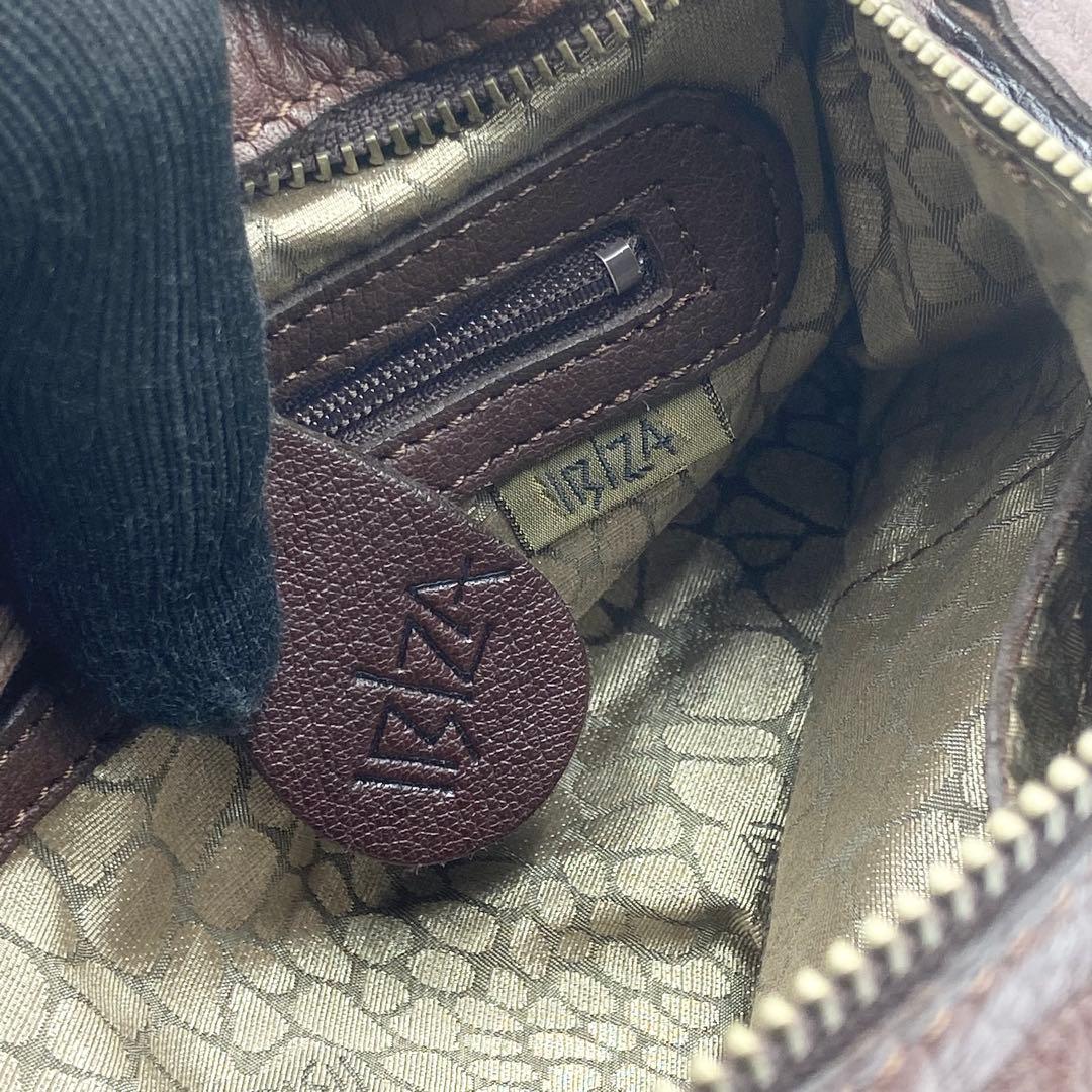 新品未使用　IBIZA イビサ　オーストリッチ　バックパック　レザー　ブラウン